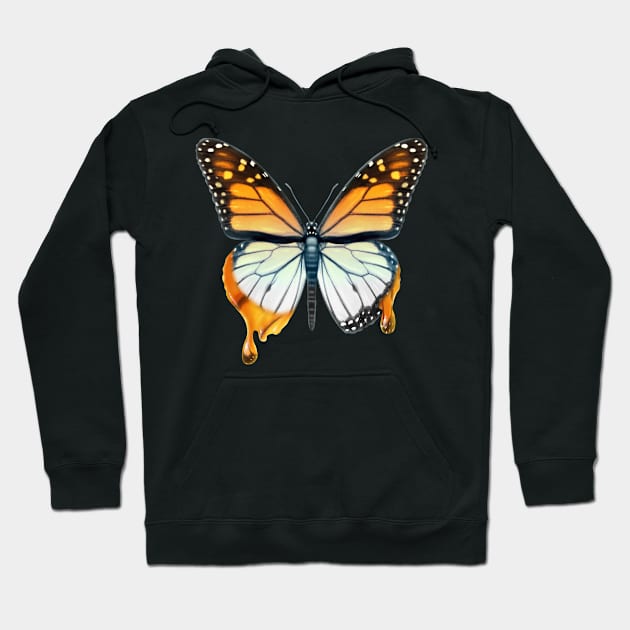 Monarch Butterfly Hoodie by lightidea